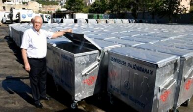 İzmir Karabağlar Belediyesi’nden temizlik altyapısını atağı