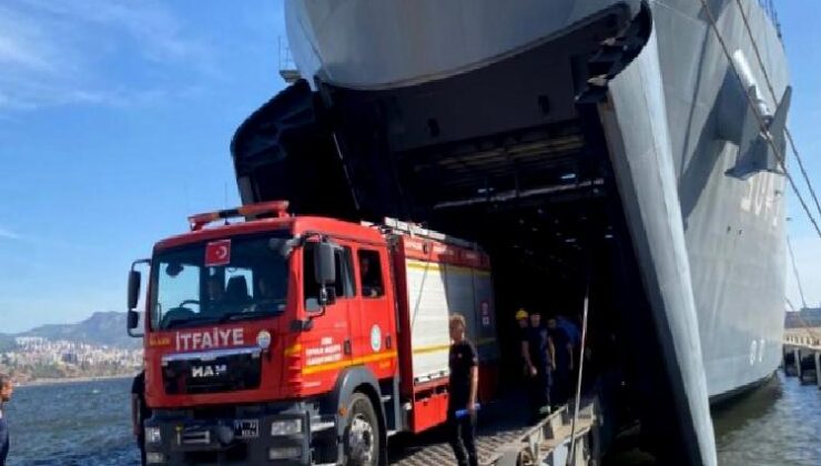 Manisa İtfaiyesi’ne Libya görevi