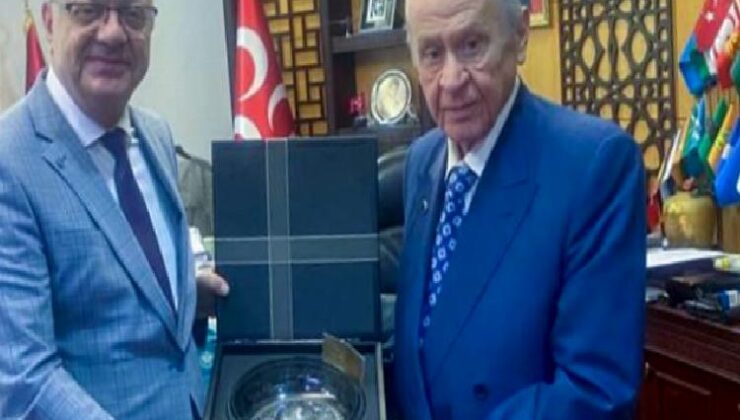 Manisa’dan Bahçeli’ye kandillik ziyaret