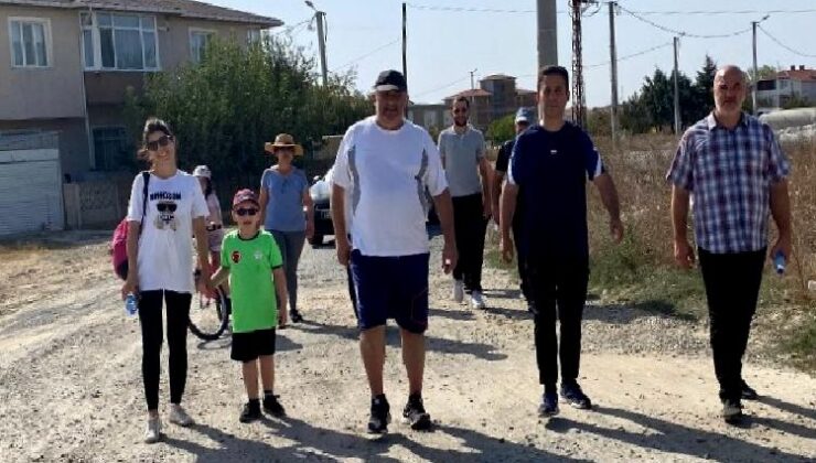 Saray Belediyesi’nden ‘Arabasız’ farkındalık