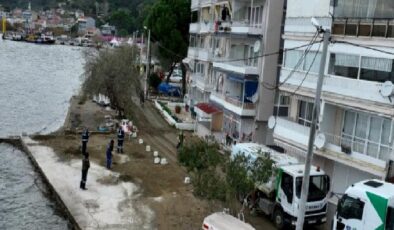 Bursa sahillerinde fırtına teyakkuzu