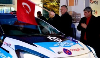 40. Kocaeli Rallisi’nin startını Tahir Büyükakın verdi