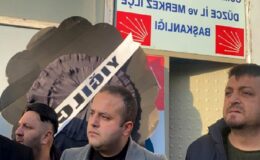 Düzce’de CHP Milletvekiline sert tepki
