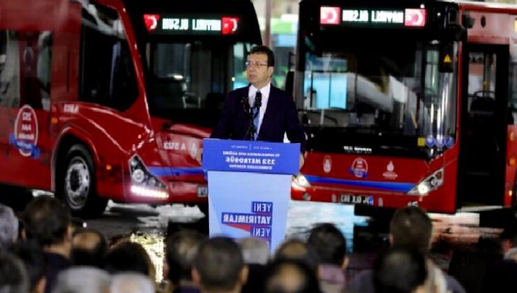 İstanbul’da metrobüs hattına 252 yeni otobüs