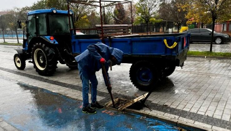 MASKİ ekipleri yağışlara karşı sahada