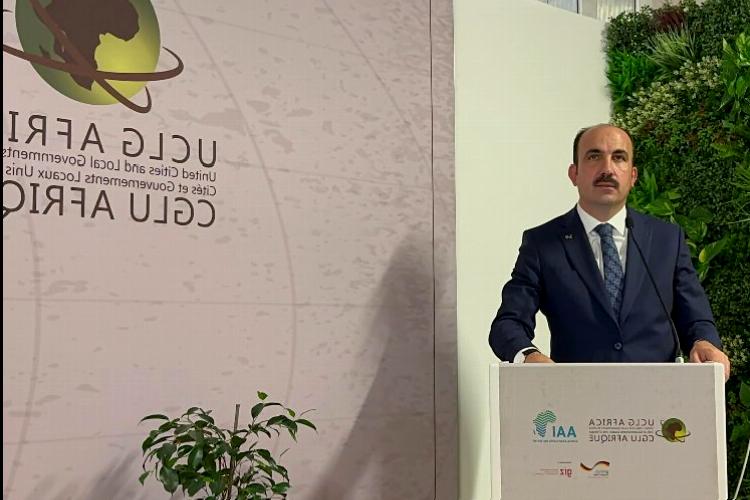 UCLG Başkanı Altay, COP 28’de konuştu