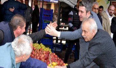 Edirne Keşan’da CHP’li Özcan’a yoğun ilgi