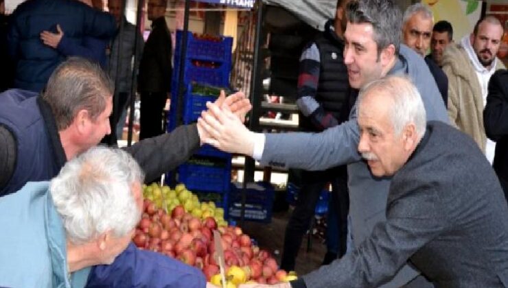 Edirne Keşan’da CHP’li Özcan’a yoğun ilgi