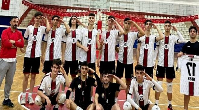 Gölcük Genç Erkekler voleybolda Kocaeli şampiyonu