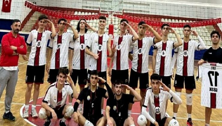 Gölcük Genç Erkekler voleybolda Kocaeli şampiyonu