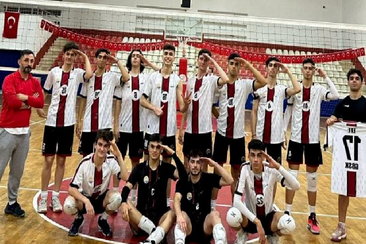 Gölcük Genç Erkekler voleybolda Kocaeli şampiyonu